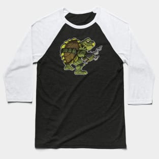 Mutant Movie Star Tokka The mutant snapping turtle Baseball T-Shirt